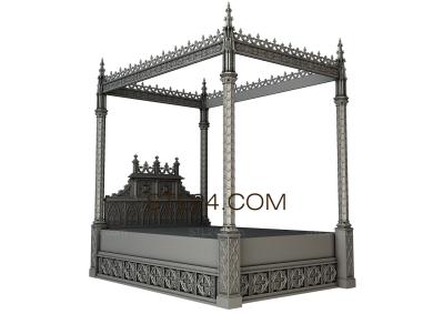 Headboard (SK_0312) 3D models for cnc